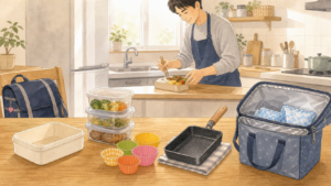 弁当箱や作り置き容器など娘の弁当作りをラクにする時短グッズ
